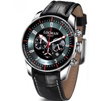 Orologio Locman Uomo Aviatore in Acciaio 045000BKFWRGPSK - 045000BKFWRGPSK